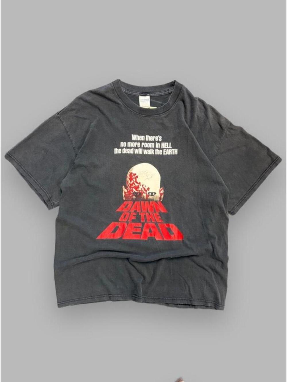 Vintage 90s Faded Dawn of the Dead Horror Tee